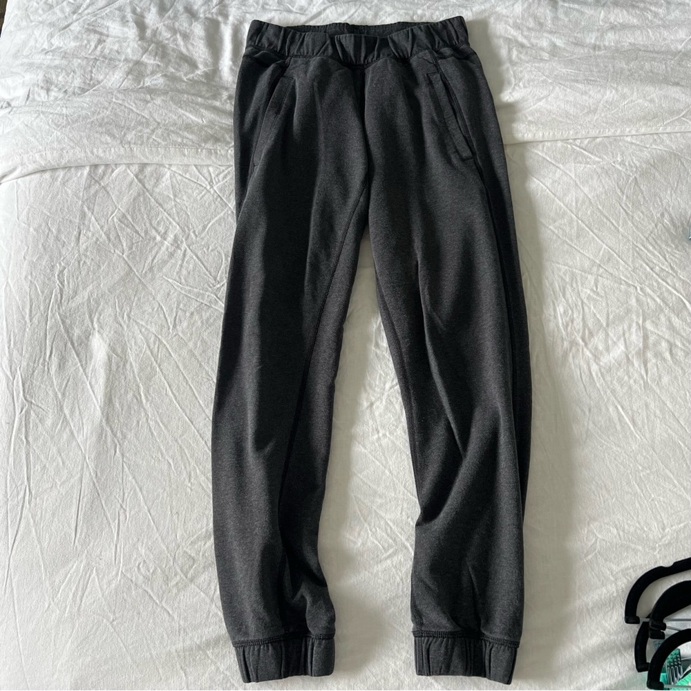 lululemon Heather Grey Jogger Sweatpants